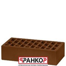 Кирпич лицевой 1НФ коричневый щелевой гладкий М-150 (480 шт.) Воротынск.