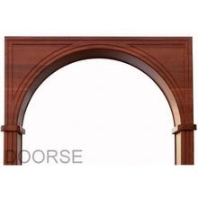 Арка ламинированная (Цвет: Итальянский орех, Размер: 860)