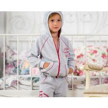 Lucky Child с капюшоном серая