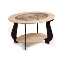 Бител Стол журнальный СЖ-25 с рисунком Р-1 дуб венге