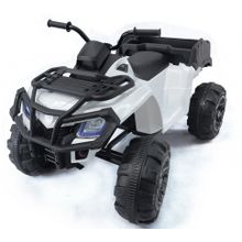 Детский квадроцикл Grizzly Next White 4WD с пультом управления 2.4G - BDM0909