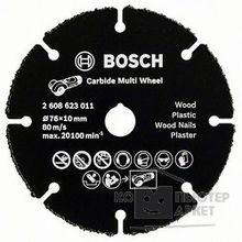 Bosch 2608623011 ОТРЕЗНОЙ КРУГ ДЛЯ УШМ ПО ДЕРЕВУ 76 M М