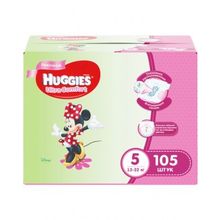 Huggies Ultra Comfort Дисней 5 (12-22 кг) для девочек 105 шт