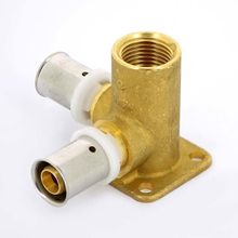 Водорозетка пресс-В проходная UNI-FITT 16х1 2x16 711G6260