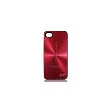 Дополнительная батарея для iPhone 4 и 4S MiPow MACA Color Power Case 2200 mAh, цвет red