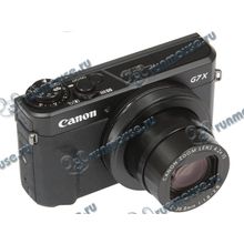 Фотоаппарат Canon "PowerShot G7 X Mark II" (20.1Мп, 4.2x, ЖК 3.0", SDXC, WiFi, NFC), черный [136859]