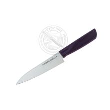 Нож универсальный 3011-PUR,  HATAMOTO COLOR, 120 мм, сталь 1К6, рукоять пластик