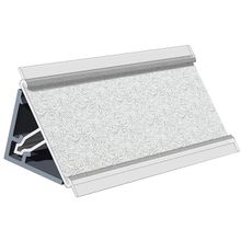 Скиф Плинтус для столешницы 3000х25х25 мм. № 127 матовый, цвет белый узор ID - 291606