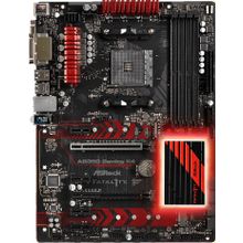 Мат. плата  ASRock Fatal1ty AB350 GAMING K4 (RTL) AM4   B350   2xPCI-E Dsub+DVI+HDMI GbLAN  SATA  RAID  ATX 4DDR4