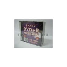 Диск Slim case (box) DVD+R SKAZY 8х 4.7 Gb Printable