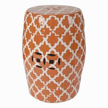 DG-Home Istanbul Stool Orange DG-F-TAB62