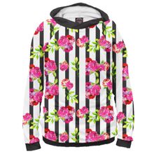 Худи Я-МАЙКА Розы в полоску