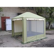 Митек Шатер Митек Пикник 2,5х2,5 м со стенками (2 места) (беж хаки)