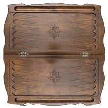 Нарды резные "Герб Ингушетии"