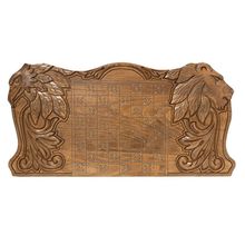 Нарды резные "Герб РФ и Символы Власти"