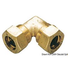 Osculati Brass comprssion 90° joint 12 mm, 17.410.21