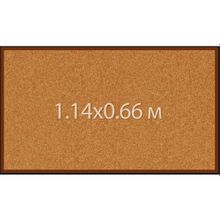 Пробковая доска 1.14х0.66 м