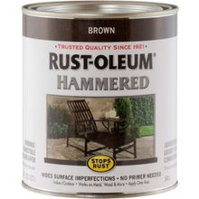 Rust-Oleum Stops Rust Hammered 946 мл коричневая