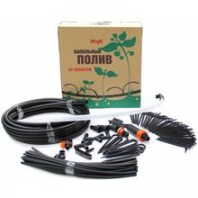Капельный полив ЖУК от емкости с таймером, 30 растений