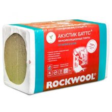 Утеплитель ROCKWOOL АКУСТИК БАТТС (1000x600x100 мм   3 м2   0.3 м3)