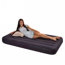 Матрас надувной Pillow Rest Classic,191*99*23 см,встроенный электронасос 220В,Intex (66779)