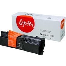 Картридж SAKURA TK1100 для Kyocera Mita SF-1110 1024 1124MFP, черный, 2100 к.