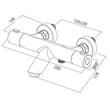 Am.Pm Смеситель Joy F8550000 (термостат)