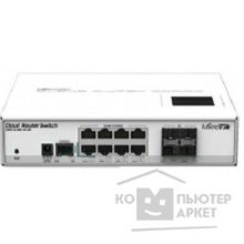 Mikrotik CRS112-8G-4S-IN Коммутатор Cloud Router Switch управляемый 8 портов 10 100 1000Mbps