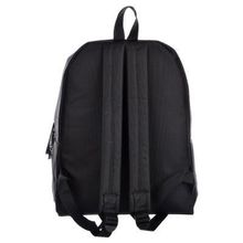 Рюкзак подростковый, 41x28x12см, 1 отделение на молнии, 1 карман, уплотненные лямки, черный Черный