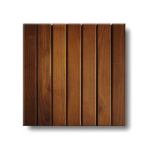 Деревянная плитка Т01 ш.30х30 из термоберезы, для бани, душевой и т.д.