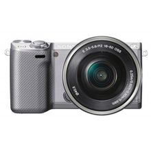 Sony Alpha NEX-5RYB Kit silver 16-50mm   55-210mm