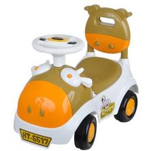 Toysmax каталка Коровка оранжевая