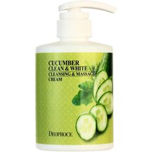 Deoproce Cucumber Clean & White Cleansing 450 мл