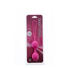 Dream Toys Розовые вагинальные шарики GOOD VIBES THE PERFECT BALLS PINK