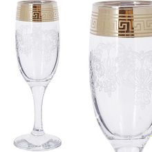 MS419-02 Набор 6-ти бокалов д шампанского 190м(х4)