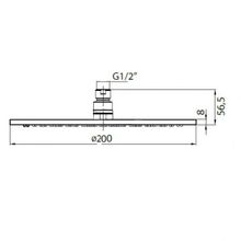 Верхний душ Cezares Articoli Vari (CZR-SPIC-20)