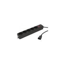 PC PET ap01006-e-b  1.8м ups plug 5 розеток чрный