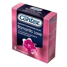 Презервативы с ароматом CONTEX Romantic - 3 шт.