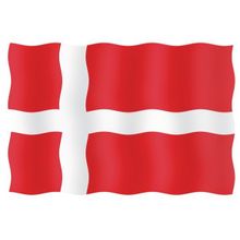Maritim Флаг Дании гостевой из перлона шерсти 20 x 30 см 20030-33107
