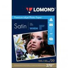 LOMOND 1106201 фотобумага сатин А6 (10 х15 см) 270 г м2, 20 листов
