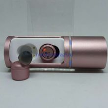 Наушники Bluetooth M2+ PINK TWS с микрофоном(без бумажной коробки)