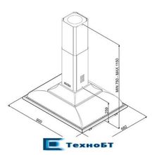 Каминная вытяжка Smeg KCI19POE