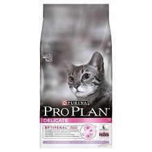 Корм сухой Purina Pro Plan Delicate Adult Turkey&amp;Rice для взрослых кошек (индейка рис) 10 кг