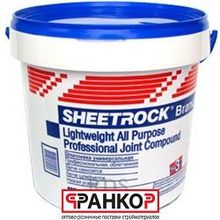 Шпатлевка готовая "Sheetrock Fill&Finish Light" (18.5кг 17л) (36 шт под)