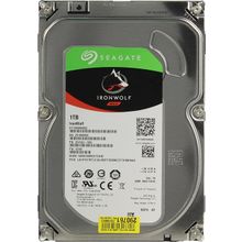 Жёсткий диск   HDD 1 Tb SATA 6Gb s Seagate IronWolf NAS   ST1000VN002    3.5"  5900rpm  64Mb