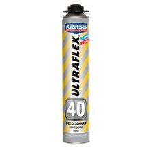 Пена монт KRASS ULTRAFLEX 40 Пистолетная Всесезонная