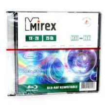 MIREX BD-RE 25 Гб диск 2x Jewel Case 1 шт, UL141101А2J