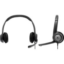 Logitech USB Headset H390 (наушники с  микрофоном,  с  рег.громкости, USB) 981-000406