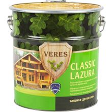 Veres Classic Lazura 9 л бесцветная