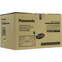 Тонер-картридж Panasonic KX-FAT431A7D чёрный 2 шт. в упаковке для KX-MB2230   2270   2510   2540   2571